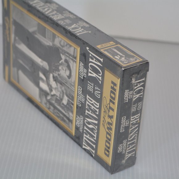 Hollywood Gold Jack and the Beanstalk VHS Tape Abbott & Costello Comedy New Seal - Picture 5 of 5